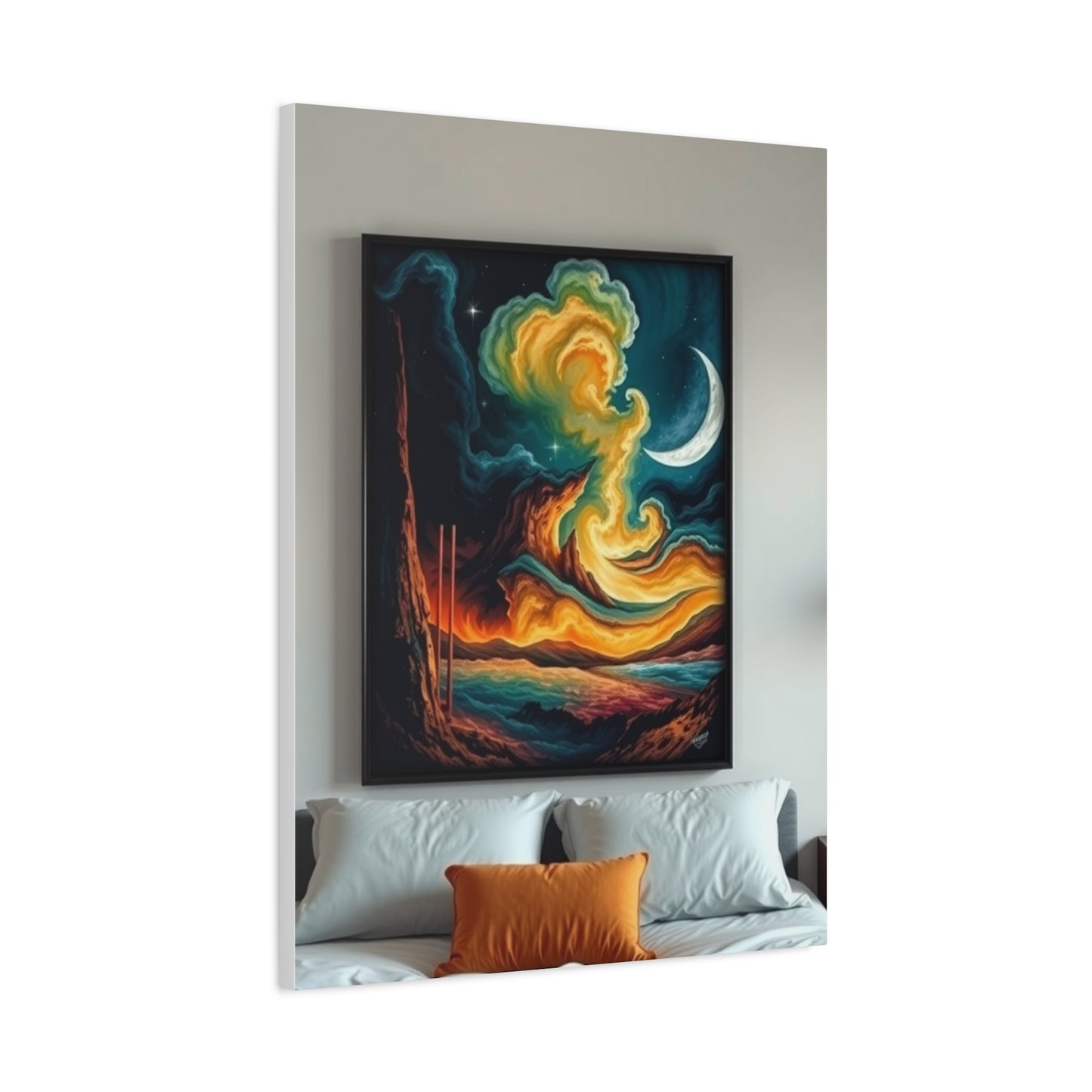 Sophisticated Slumber Mural Wall Art & Canvas Print