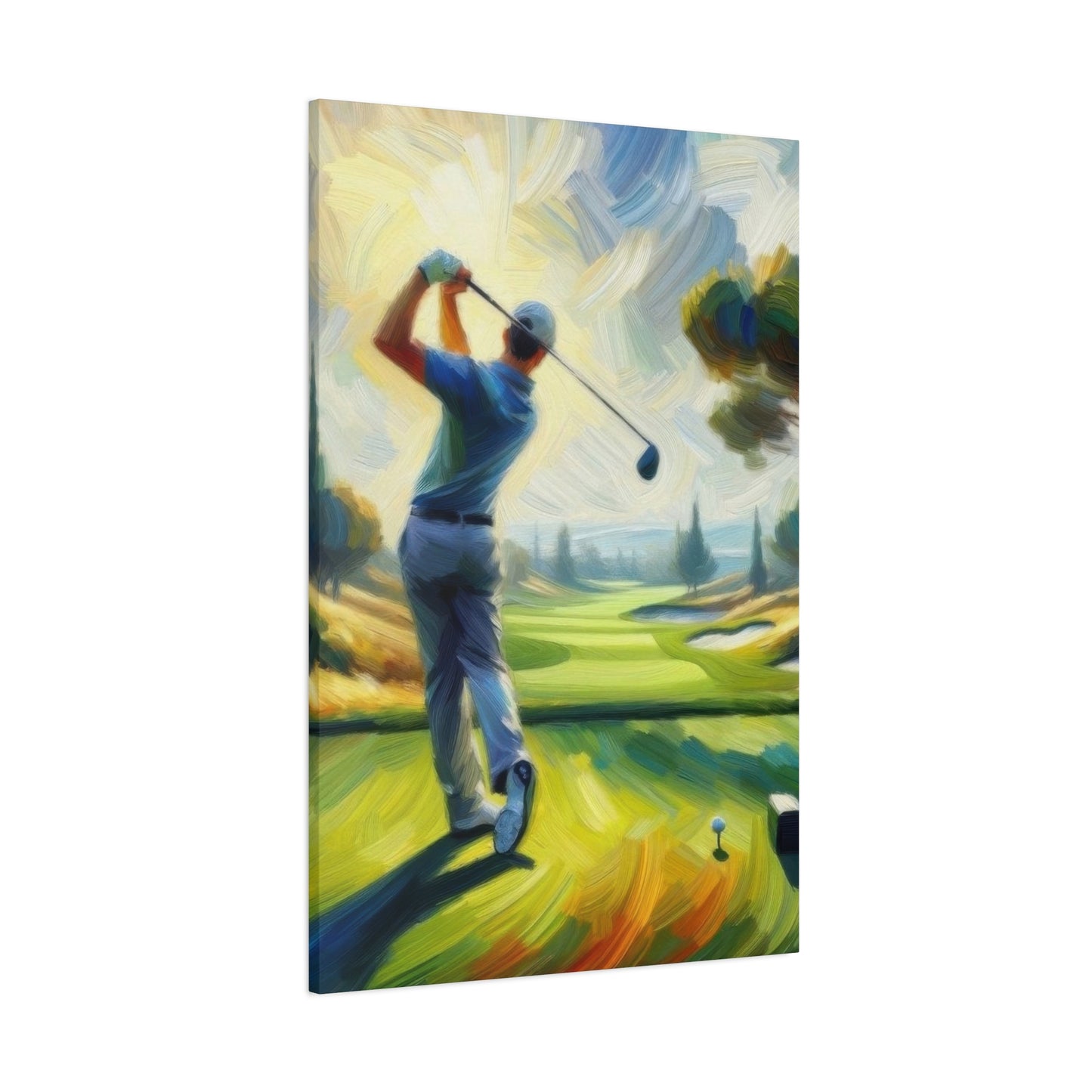 Golf Swing 2 Wall Art & Canvas Prints