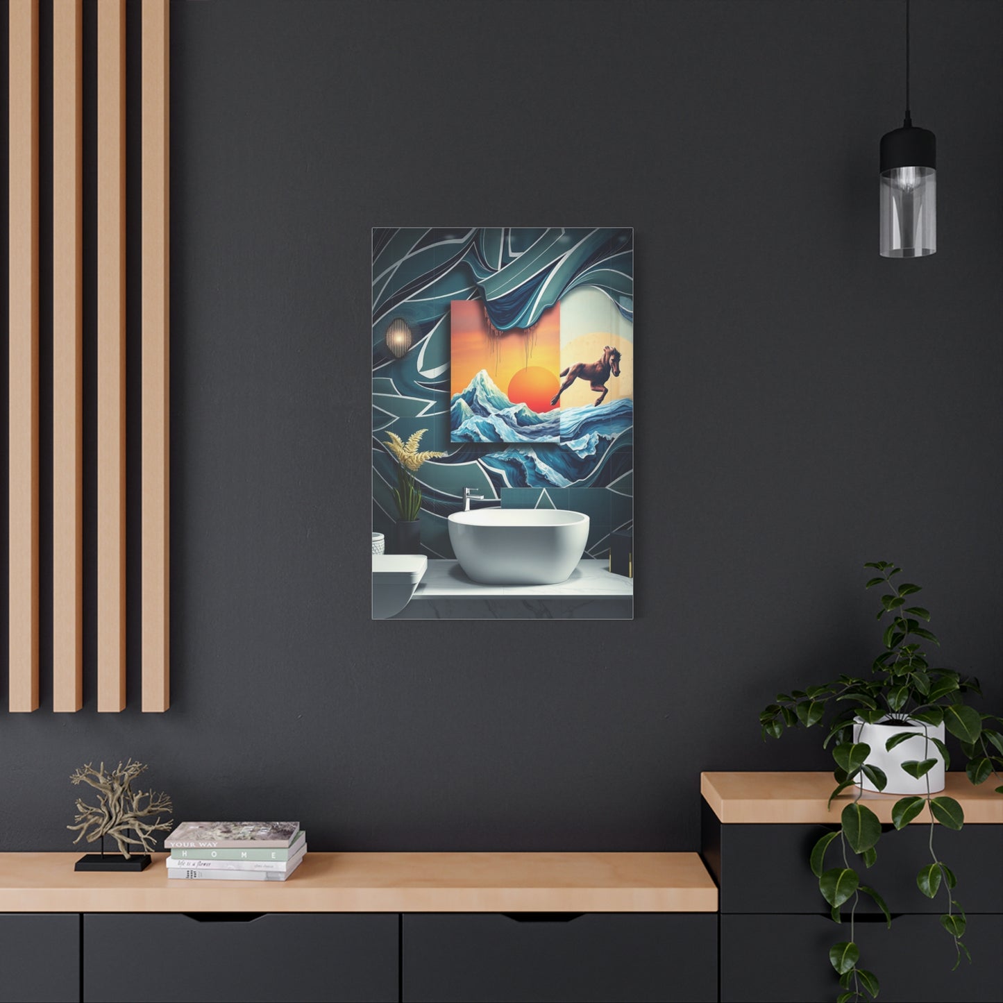 Exquisite Aqua Wall Creations Wall Art & Canvas Print