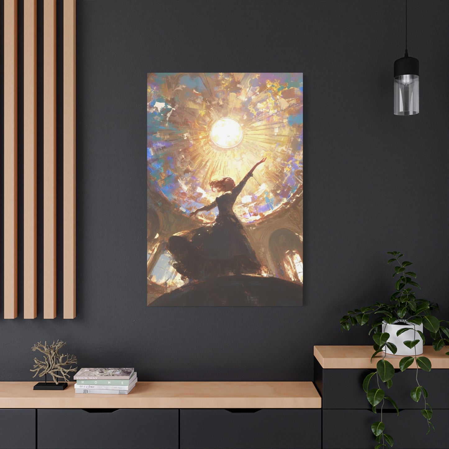 Women Dancing God Light Wall Art & Canvas Prints