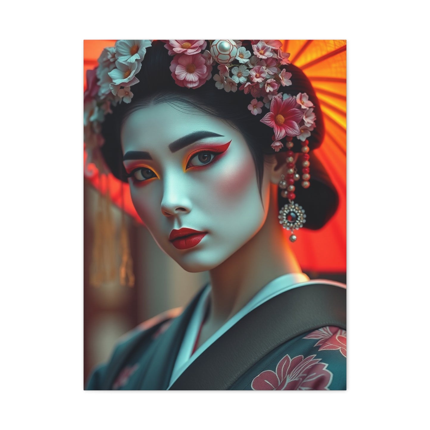 Geisha Art Canvas Art 9 Wall Art & Canvas Print