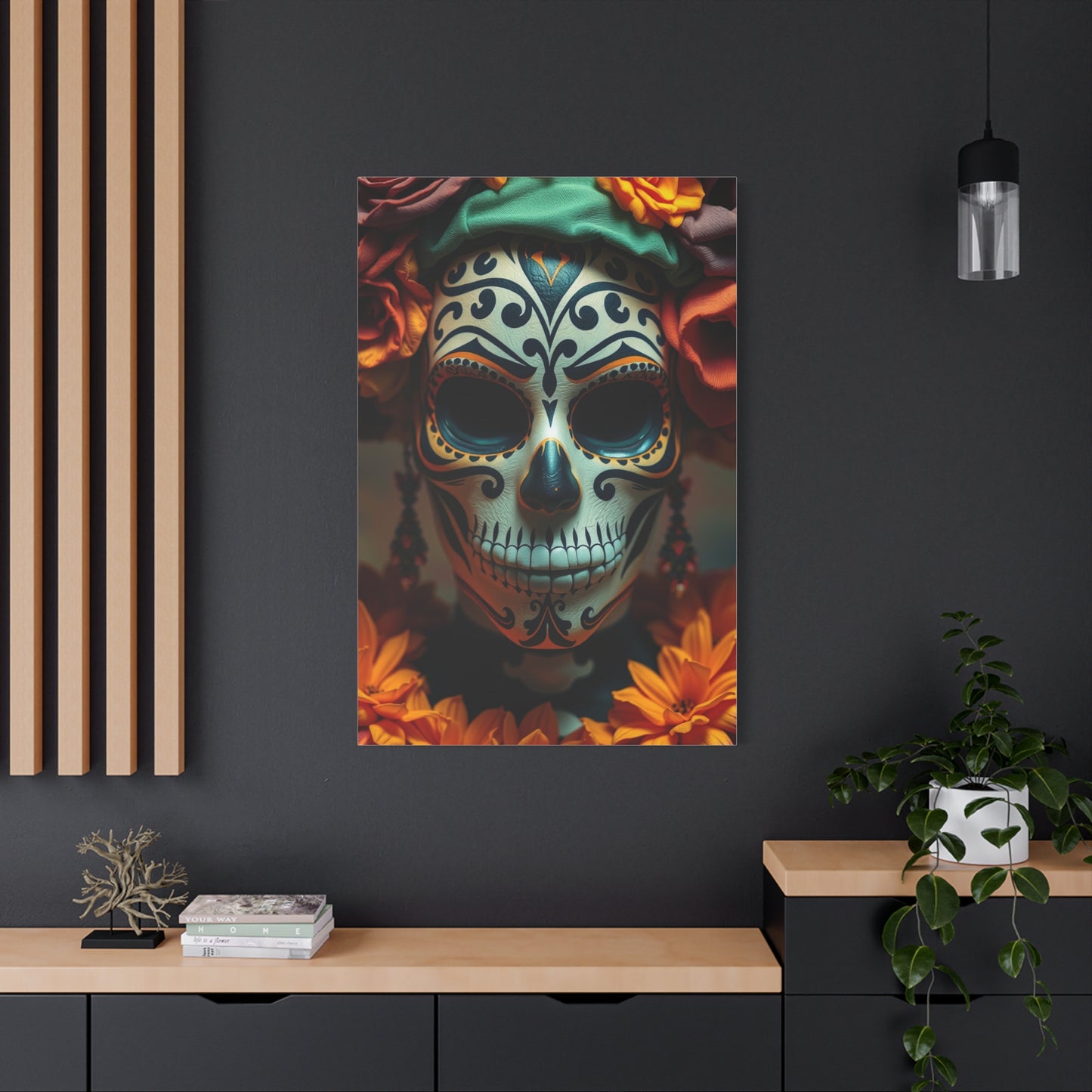 Masterpiece Día de los Muertos Art Vision Wall Art & Canvas Print