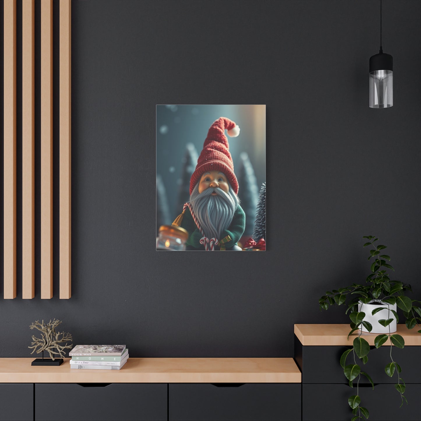 Yuletide Elves Canvas
