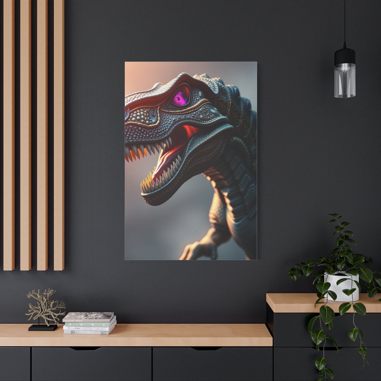 Elite Dinosaur Art Vision Wall Art & Canvas Print