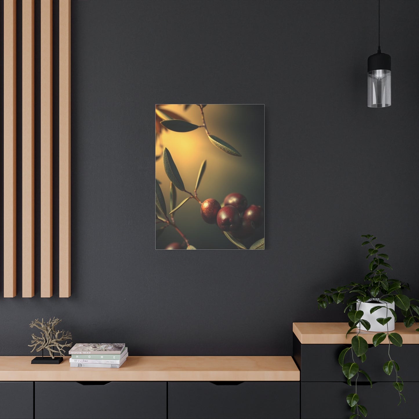 Sublime Olive Reverence Wall Art & Canvas Print