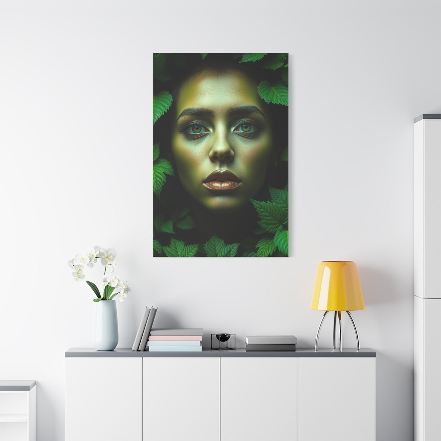 Sage Elegance Painting Wall Art & Canvas Print