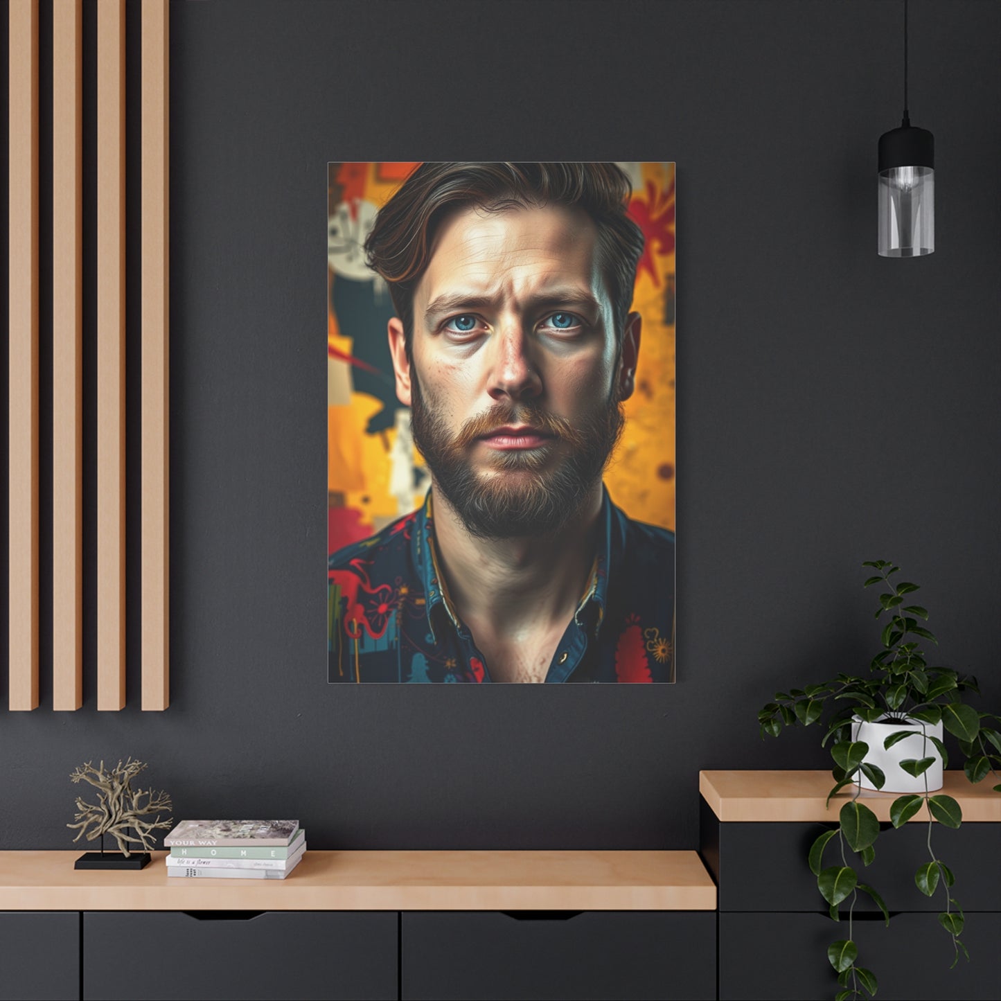 Jared Hankins Abstract Art Supreme Canvas Wall Art & Canvas Print