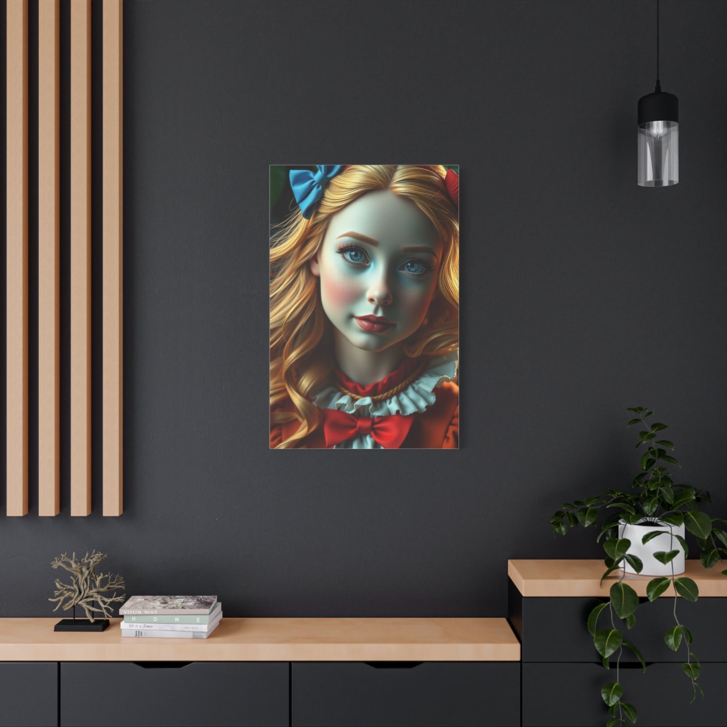 Supreme Collection Alice In Wonderland Characters Art Wall Art & Canvas Print