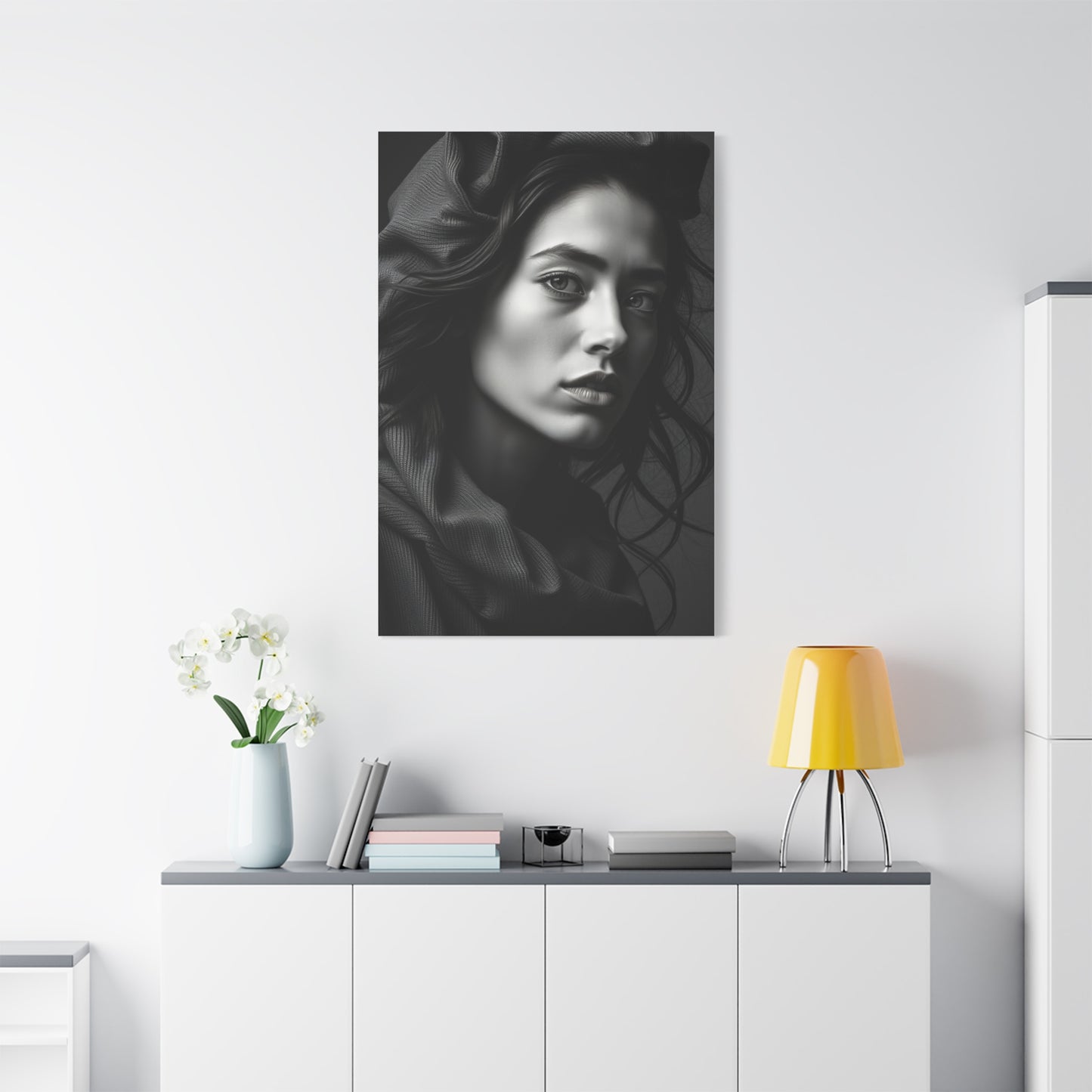 Gilded Monochrome Dream Wall Art & Canvas Print