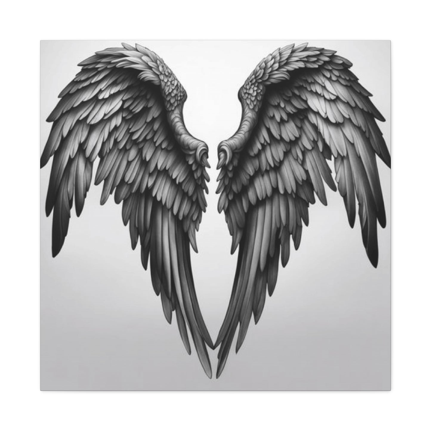 Black Angel Wings Wall Art & Canvas Prints