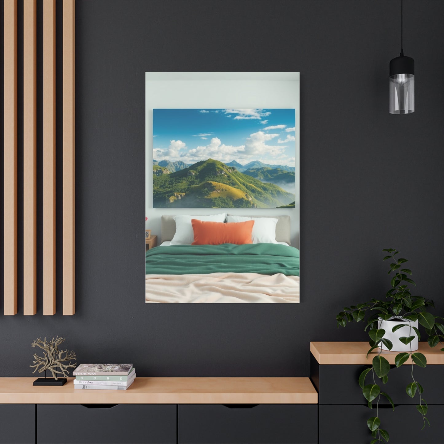 Supreme Scenic Nature Bedroom Art Beautiful Collection Wall Art & Canvas Print