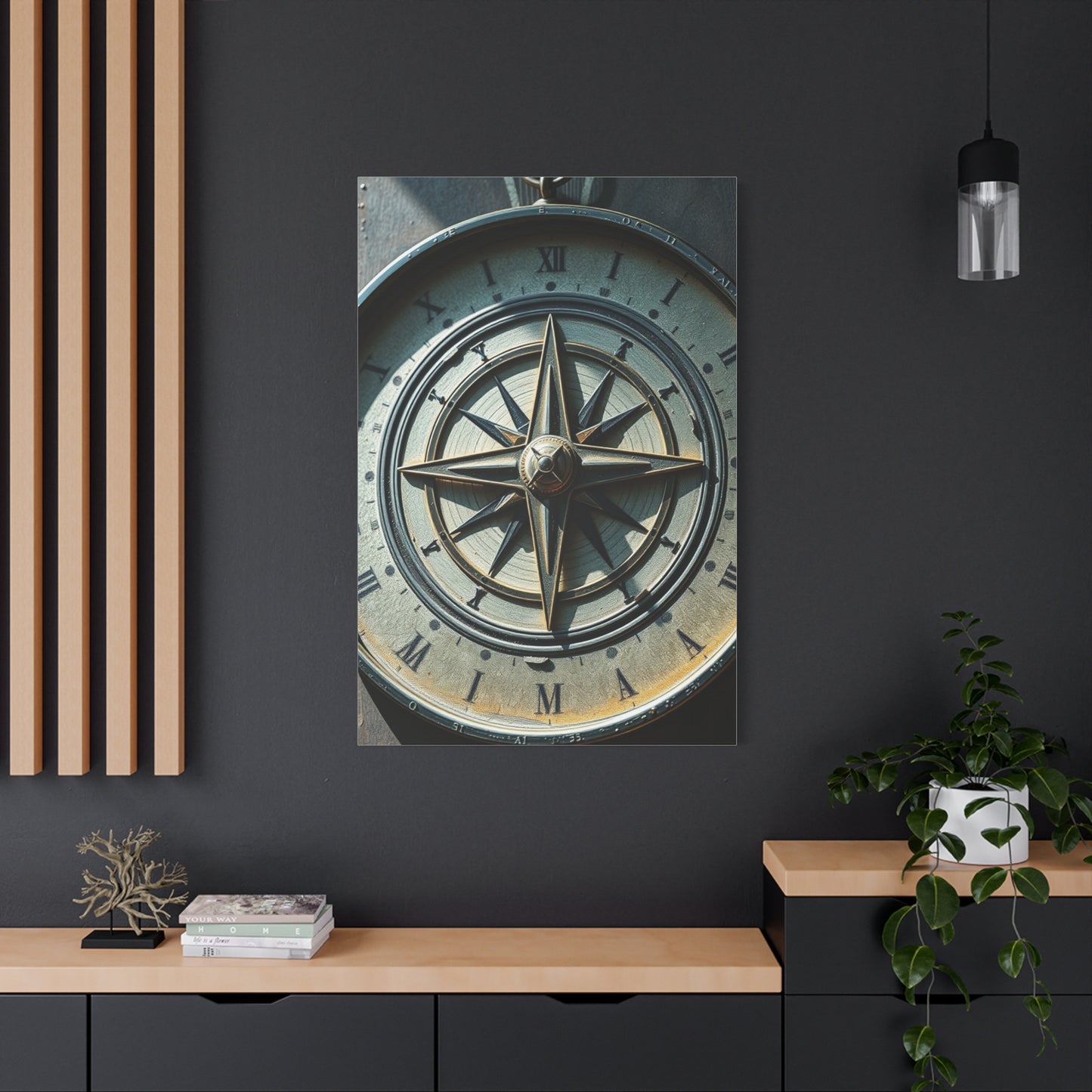 Compass Art Refined Canvas Wall Art & Canvas Print