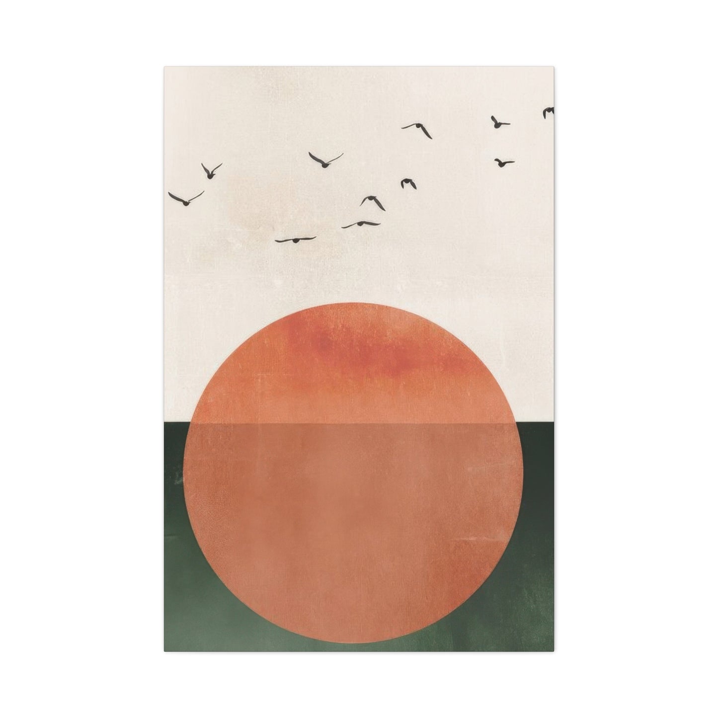Abstract Sunset Earthy Wall Art & Canvas Prints