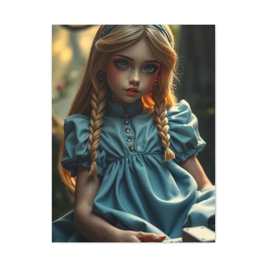 Supreme Art Collection Alice In Wonderland Characters Wall Art & Canvas Print