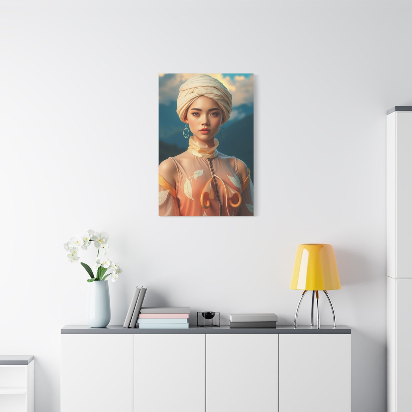 Opulent Leafscape Display Wall Art & Canvas Print