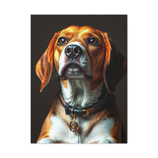 Beagle Art Refined Canvas Wall Art & Canvas Print
