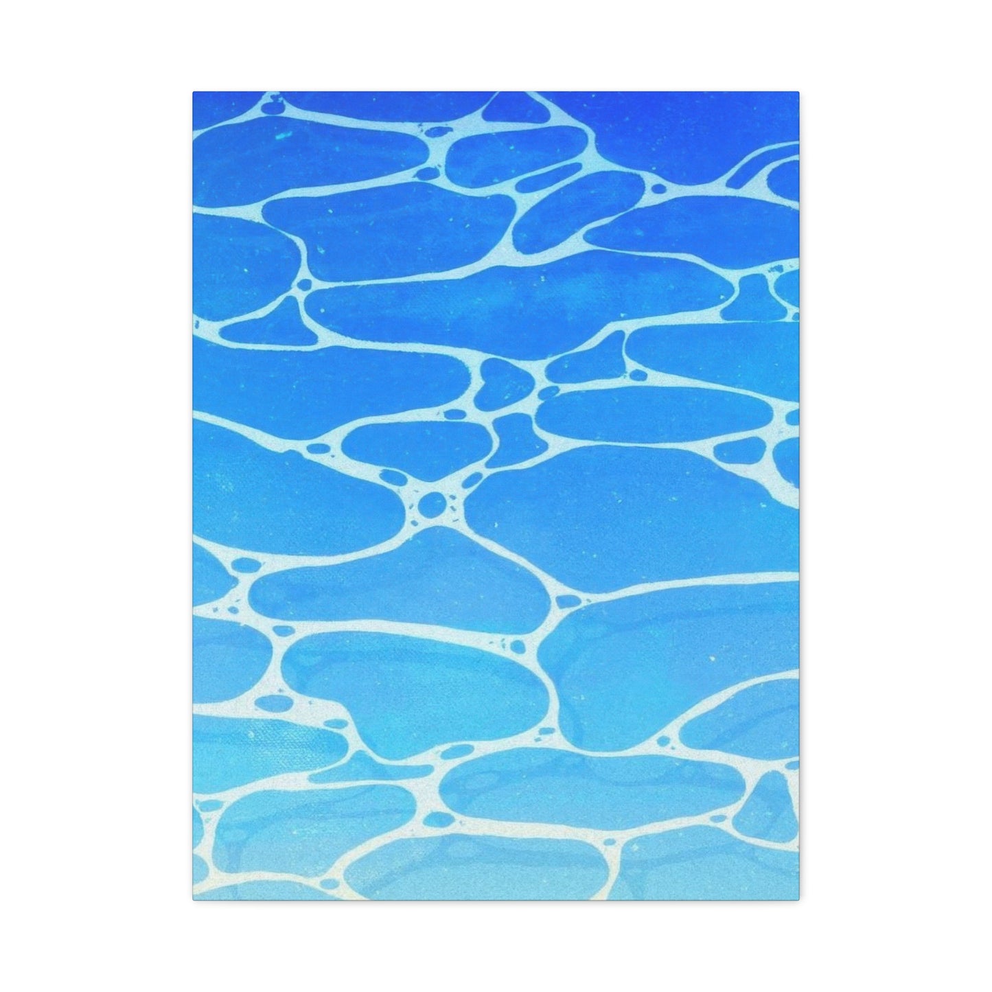 Water Surface Blue Wall Art & Canvas Prints