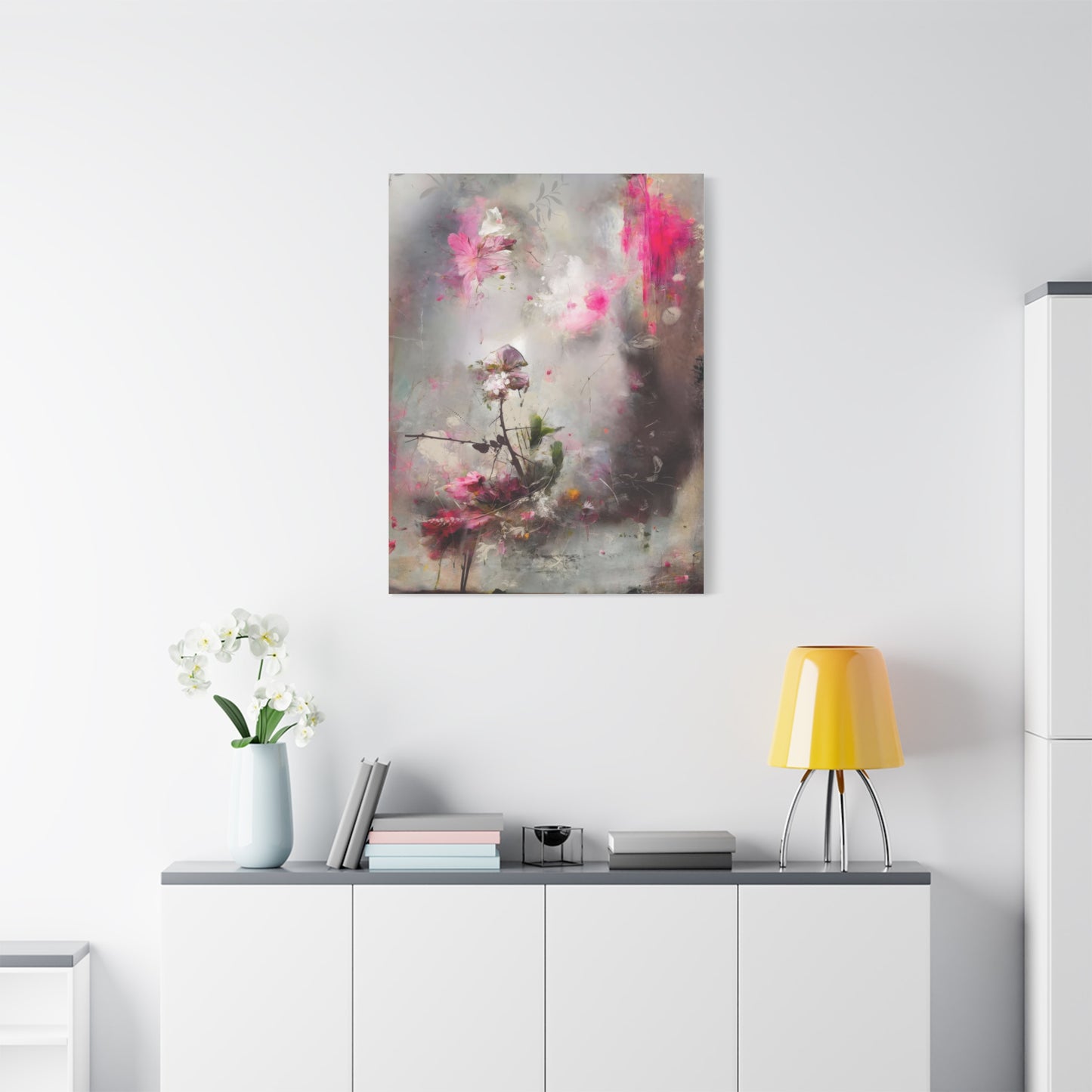 Pink Petals in Motion Wall Art & Canvas Prints
