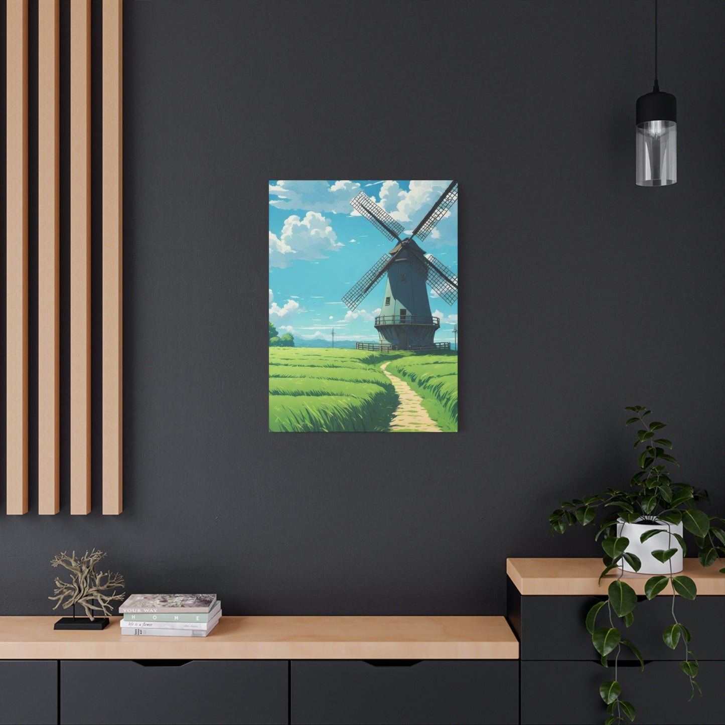 Greenfield Windmill Countryside Wall Art & Canvas Prints