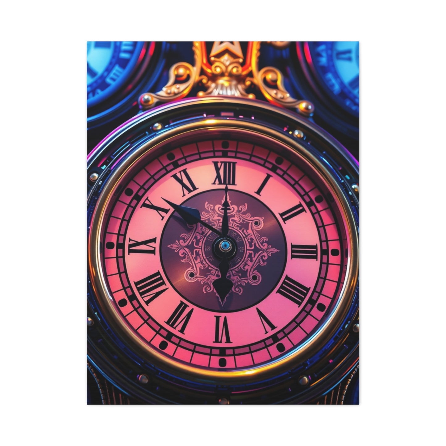 Clock Art Canvas Art 7 Wall Art & Canvas Print