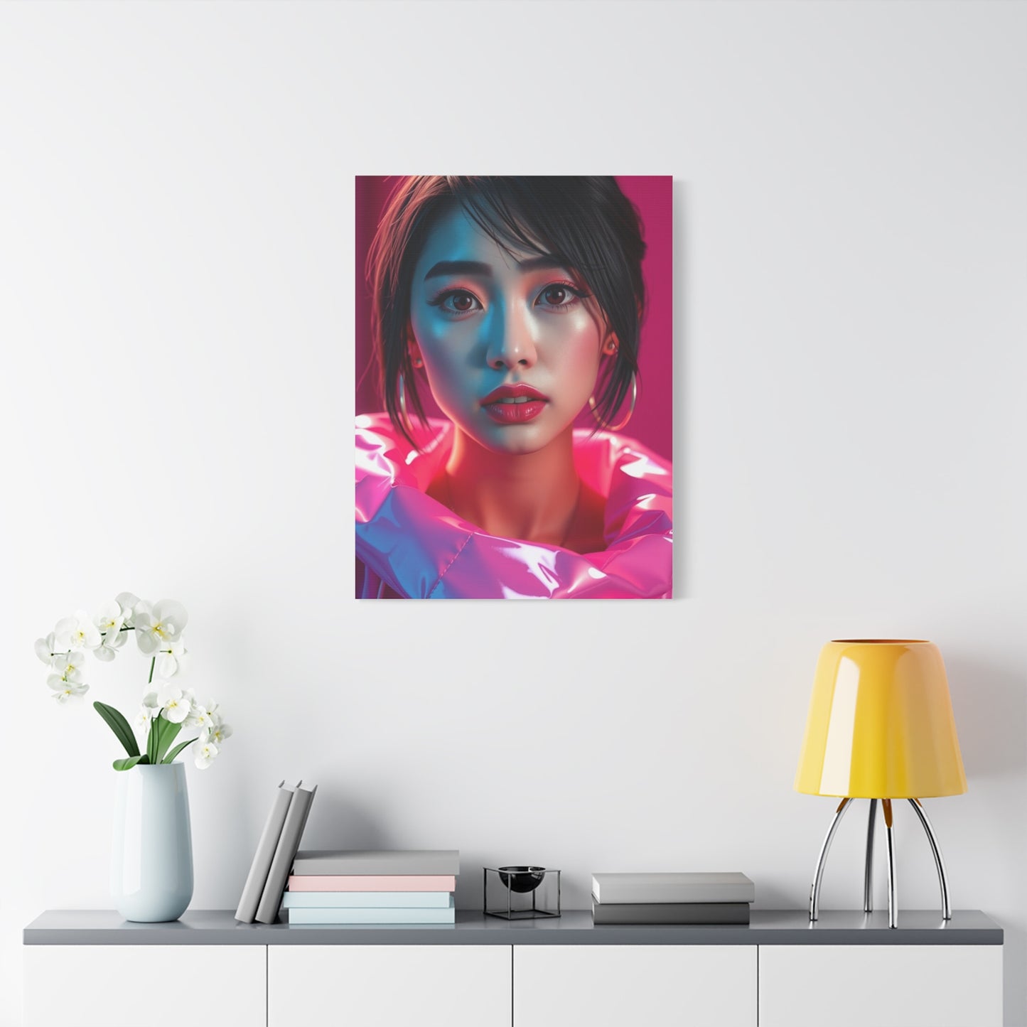 Pink Luminosity Art Wall Art & Canvas Print