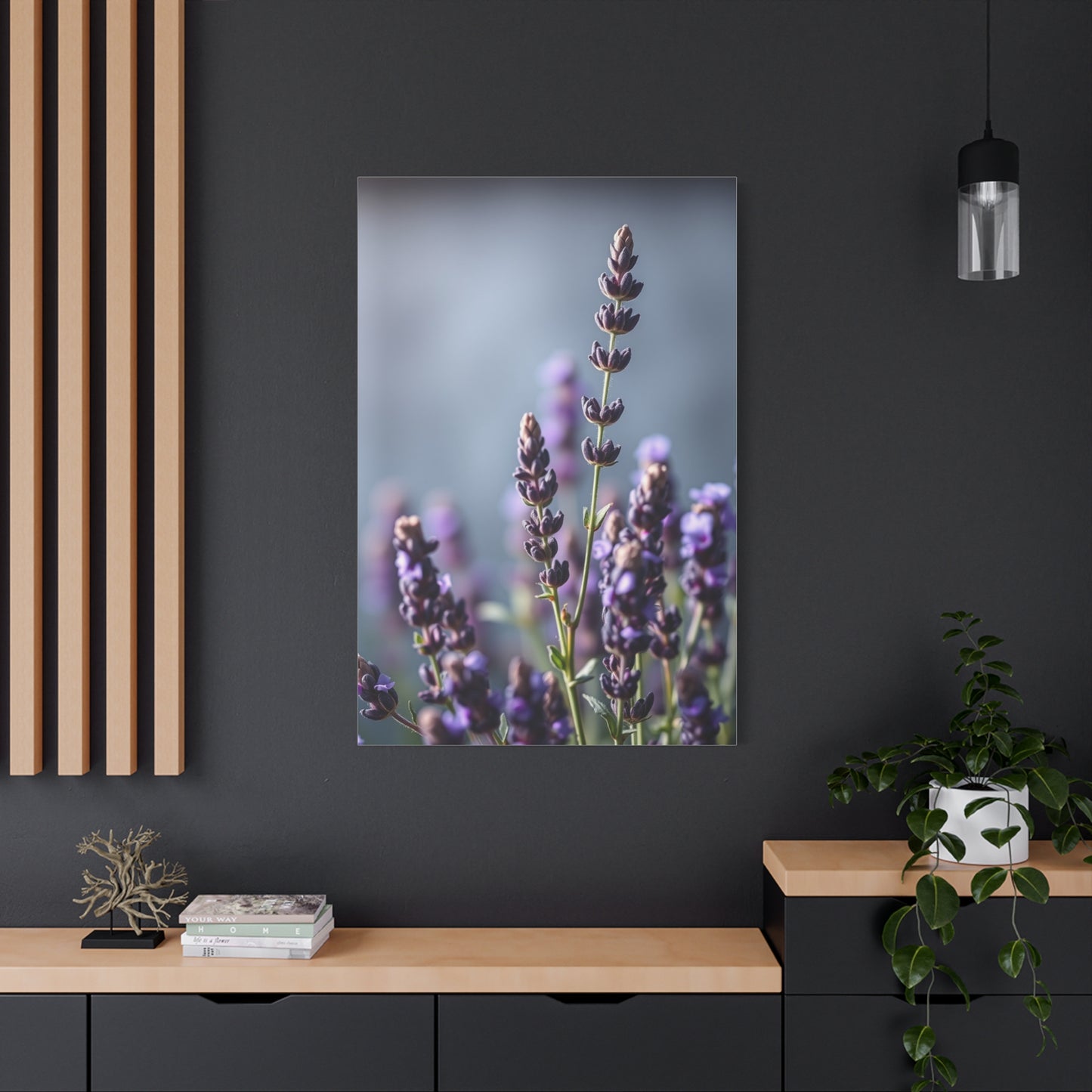 Lavender Herb Art Canvas Art 8 Wall Art & Canvas Print