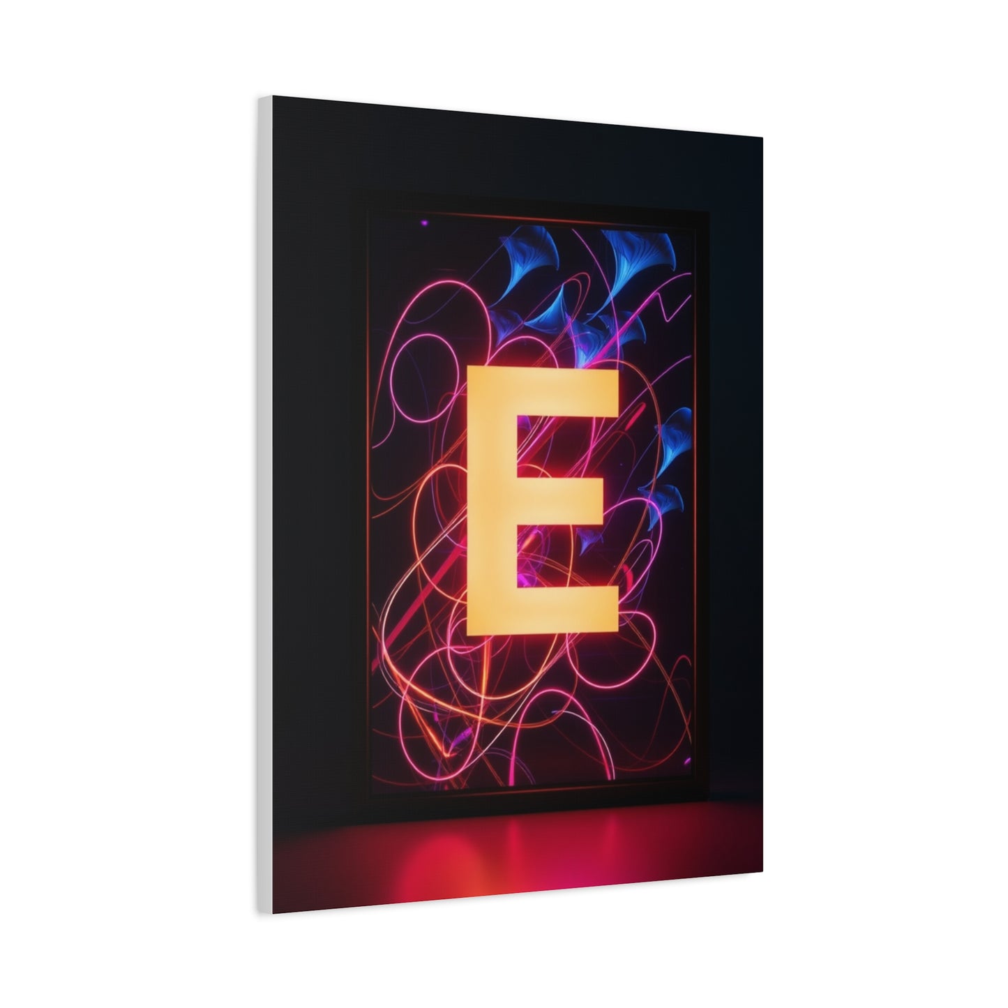 The Letter E - Art Canvas Art 1 Wall Art & Canvas Print