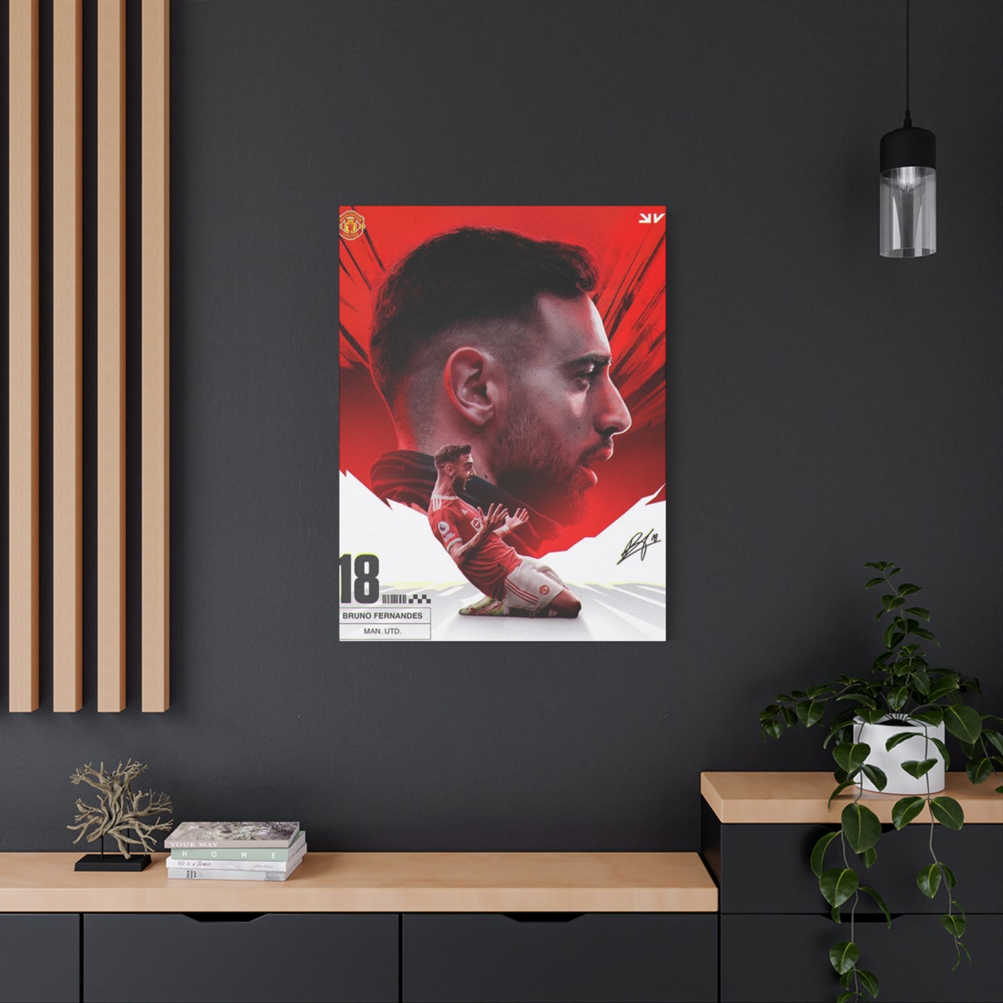 Bruno Fernandes Football Wall Art & Canvas Prints