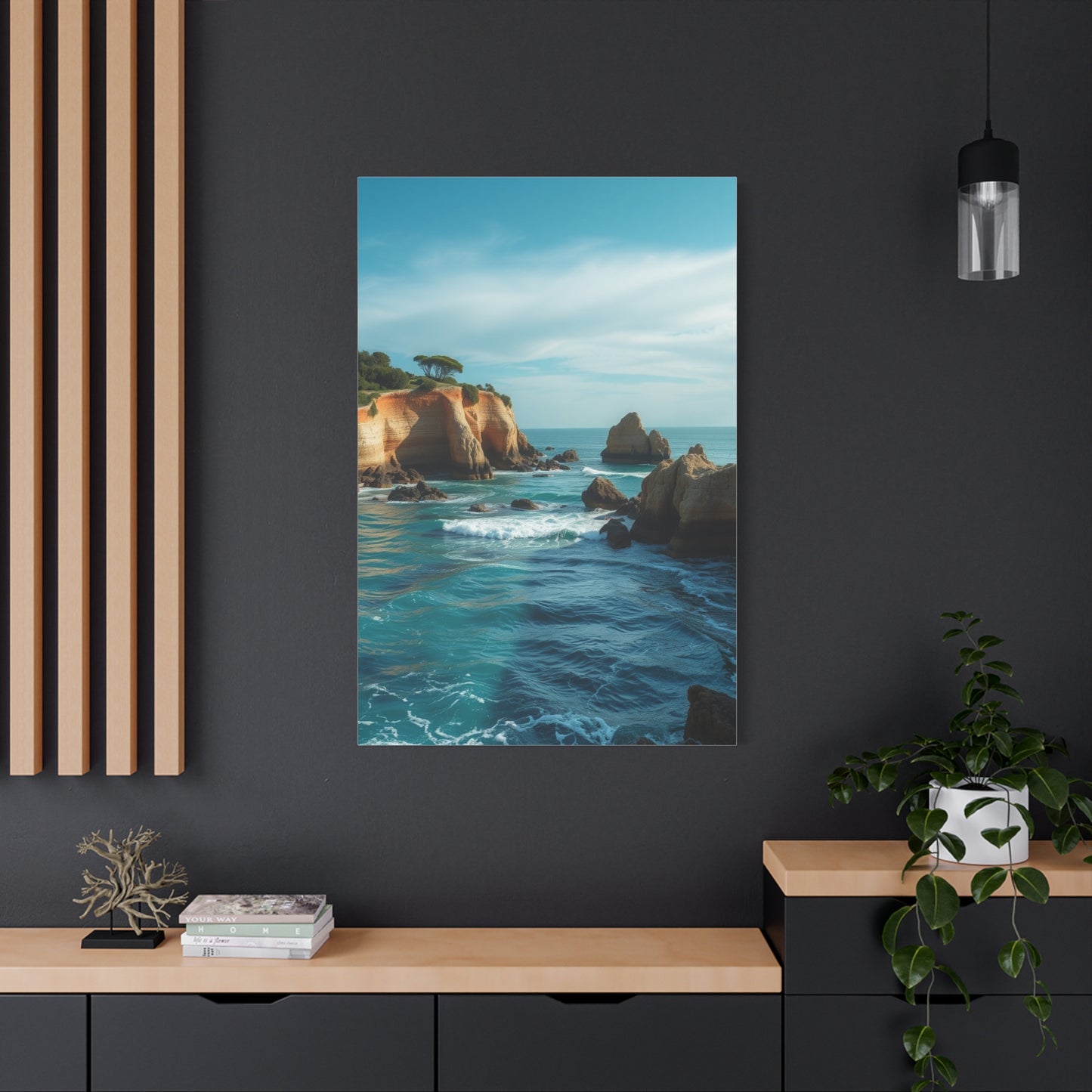 Luminous Coastal Vistas Wall Art & Canvas Print