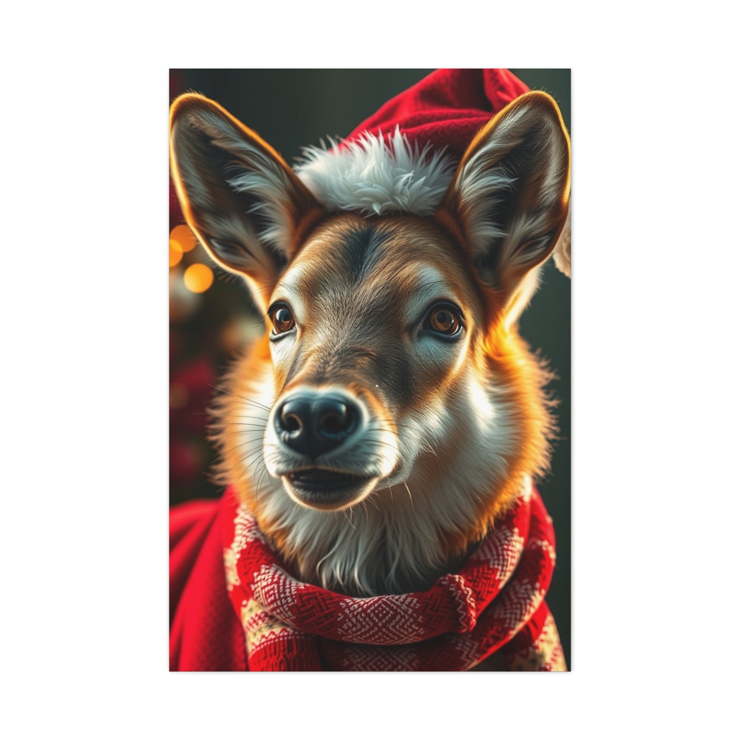 Holiday Animal Opus wall art & canvas print