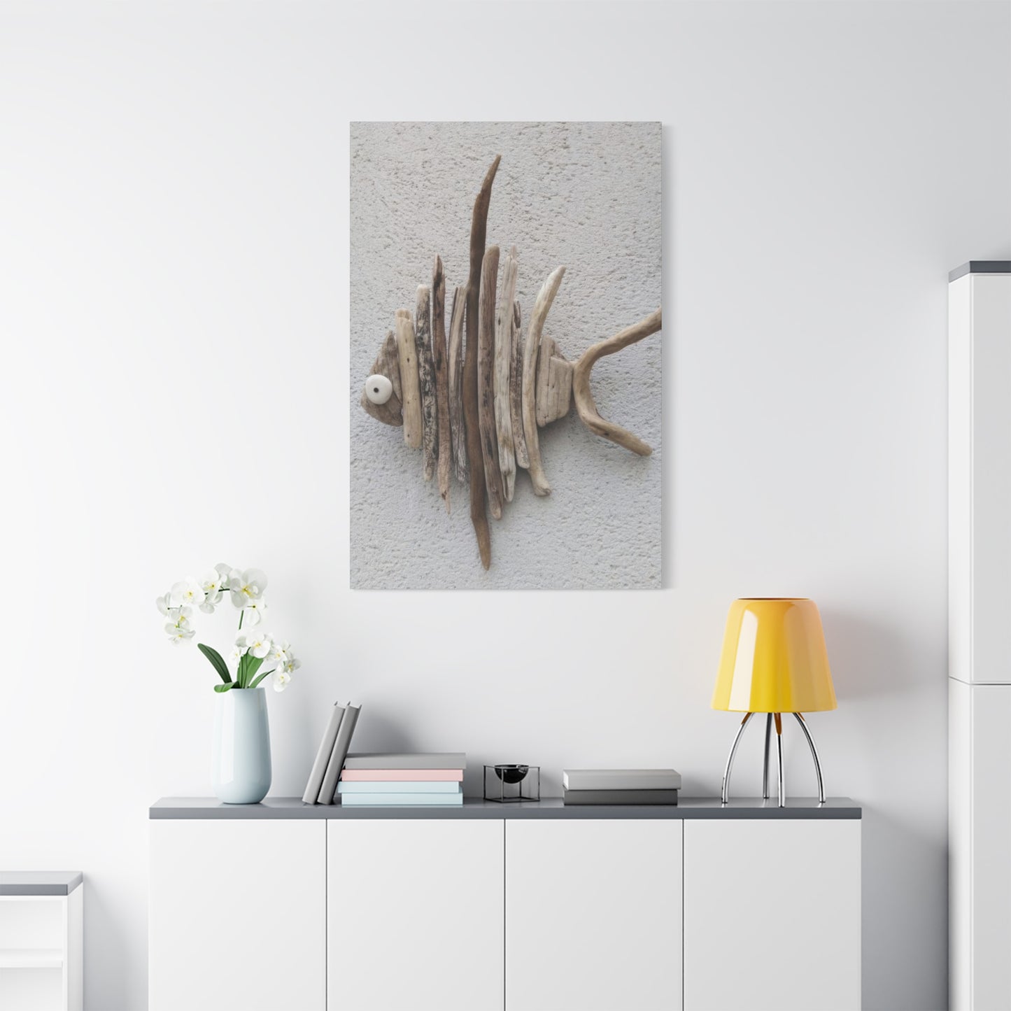 Driftwood Fish Wall Art & Canvas Prints