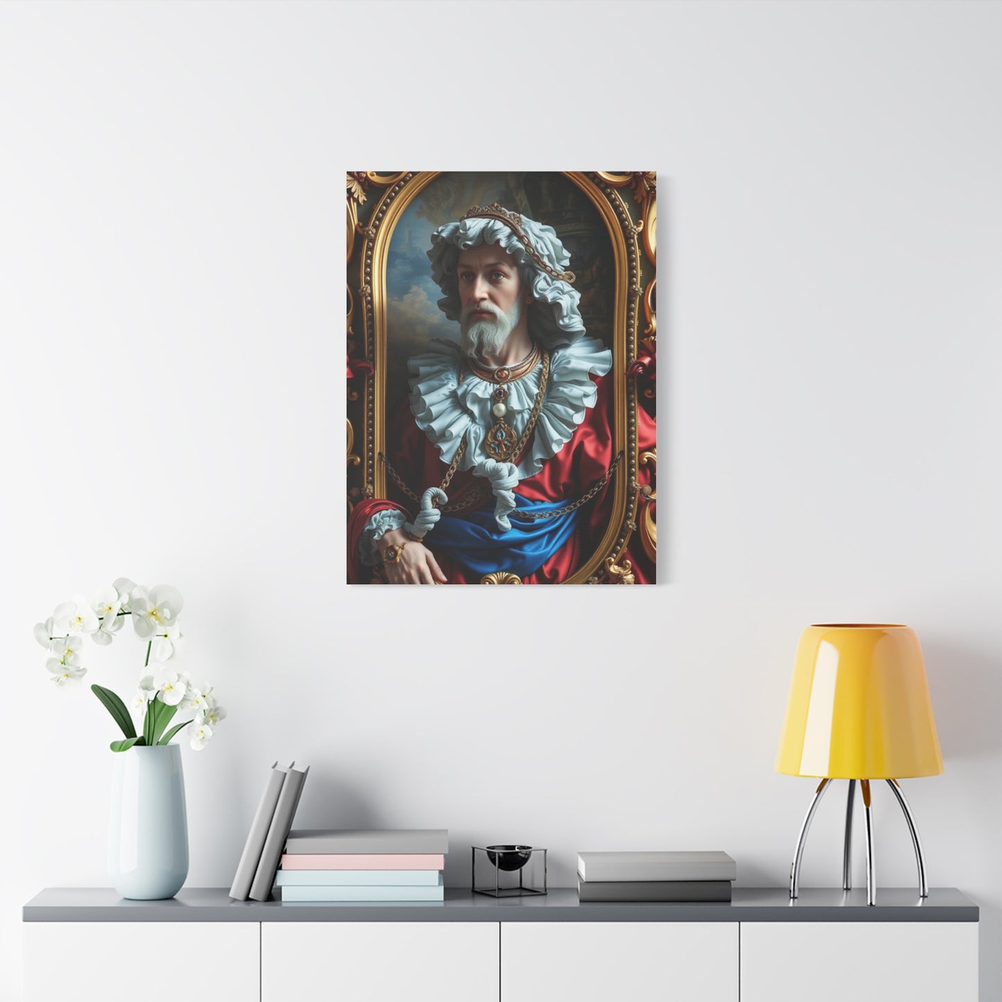 Gilded Elegance Tableau Wall Art & Canvas Print
