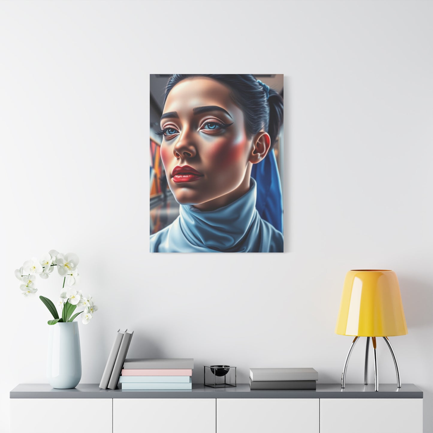 Refined Modernist Tableau Wall Art & Canvas Print