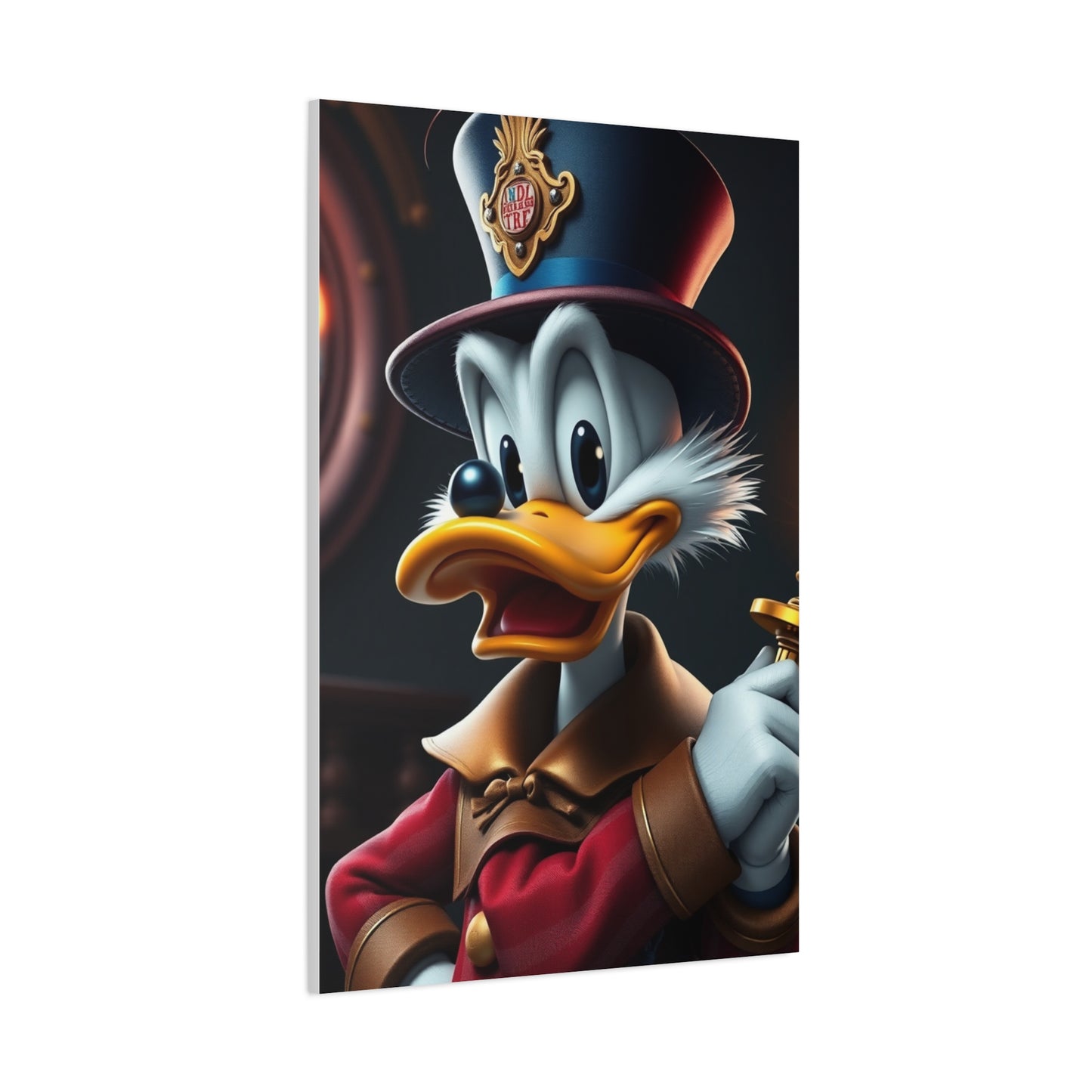 Affluent Monarch Canvas Wall Art & Canvas Print