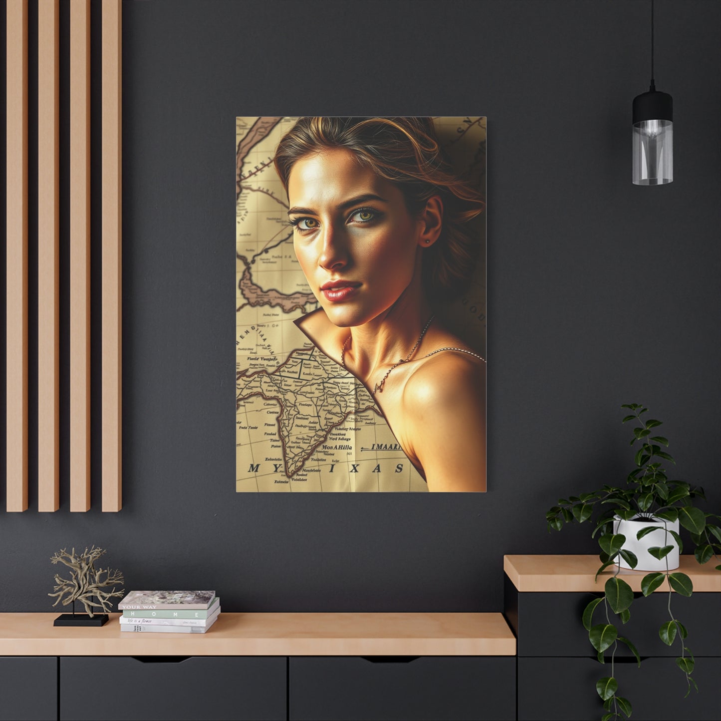 Antique Maps Art Supreme Canvas Wall Art & Canvas Print