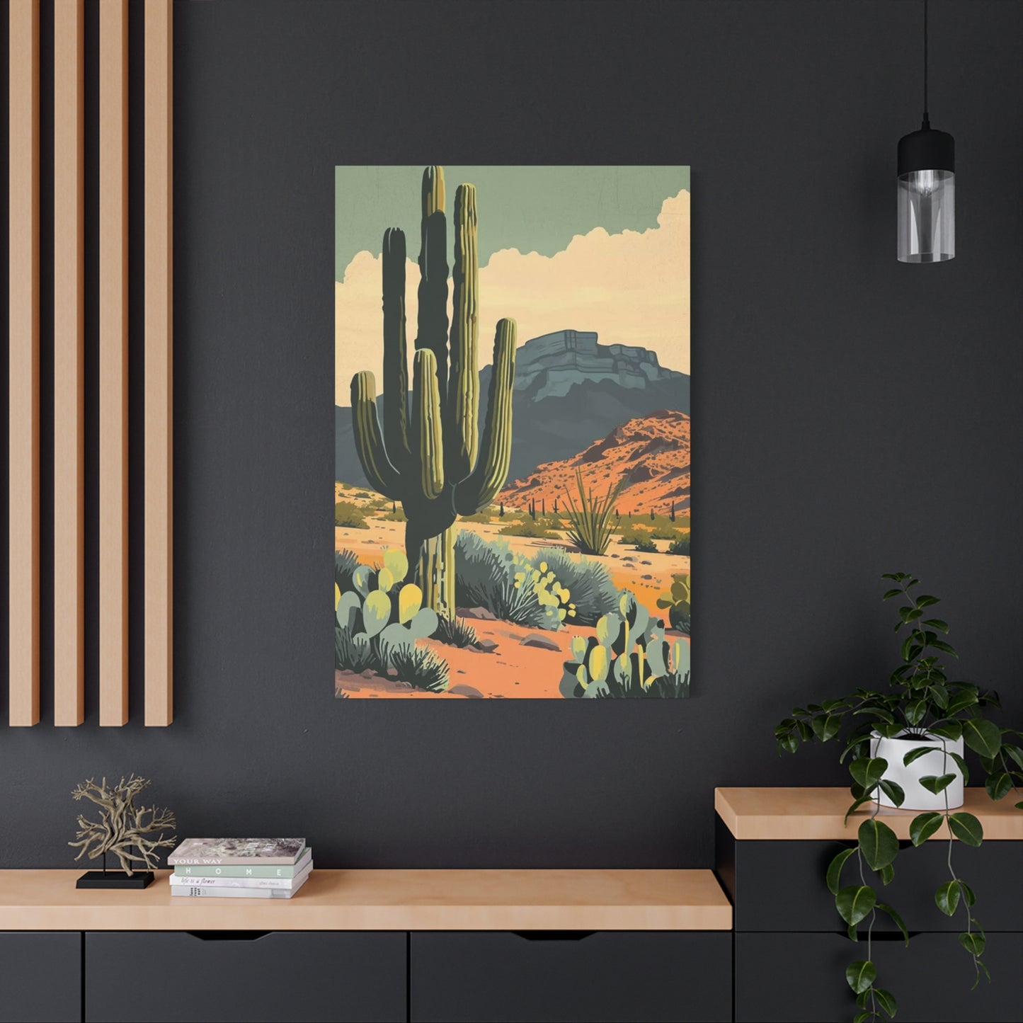 Abstract Cactus Arizona Desert Wall Art & Canvas Prints