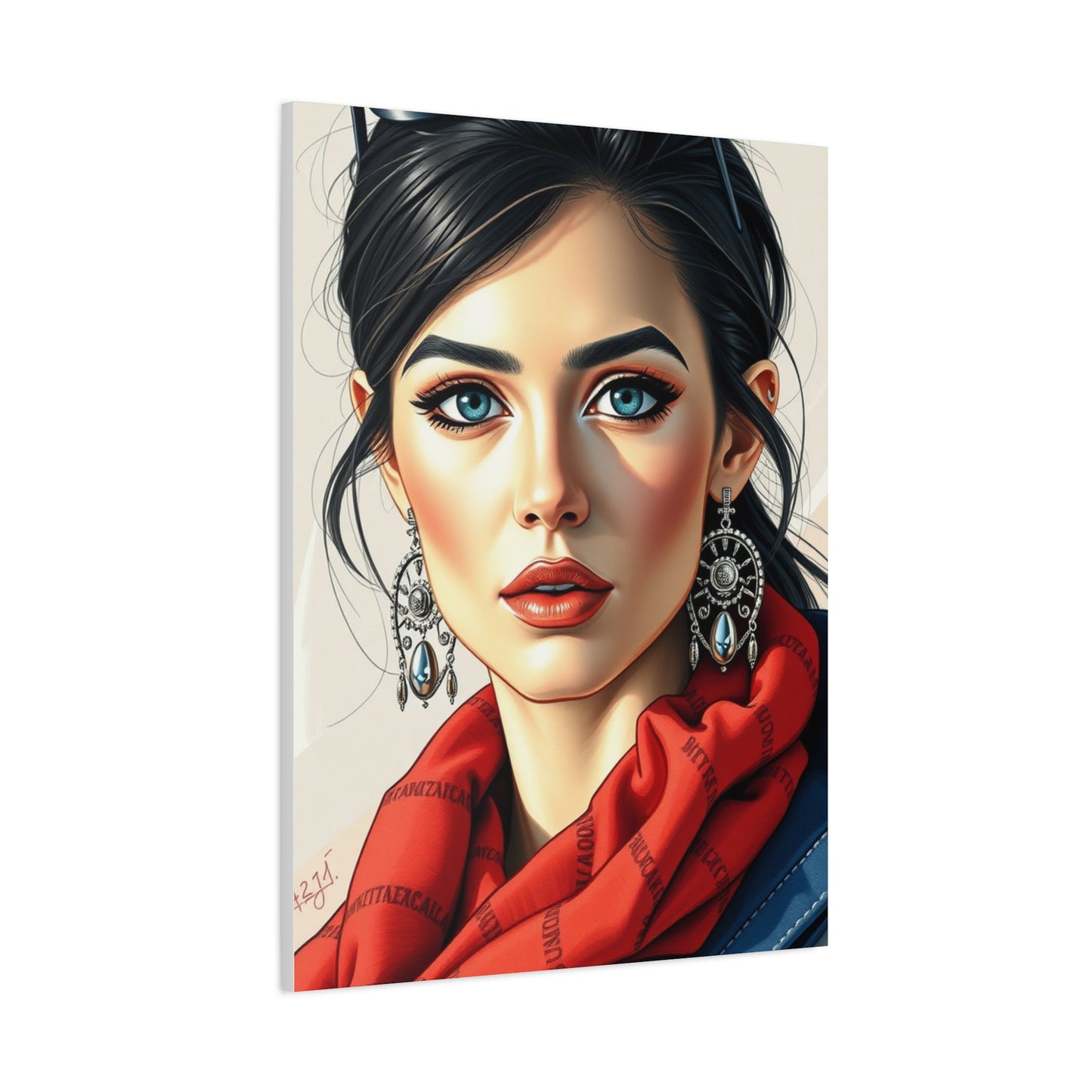 Fashion Illustration & Drawings Art Canvas Art 2 Wall Art & Canvas Print
