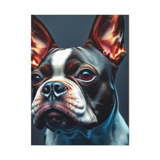 Supreme Collection Boston Terrier Art Wall Art & Canvas Print