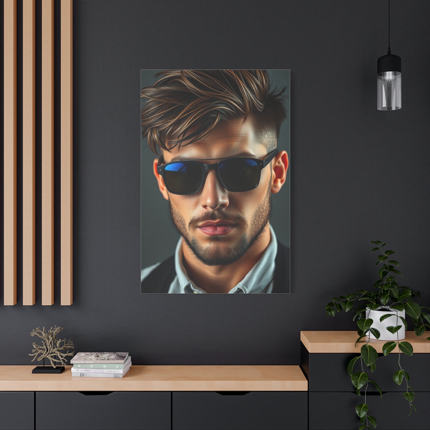 Upscale Gents Showcase Wall Art & Canvas Print