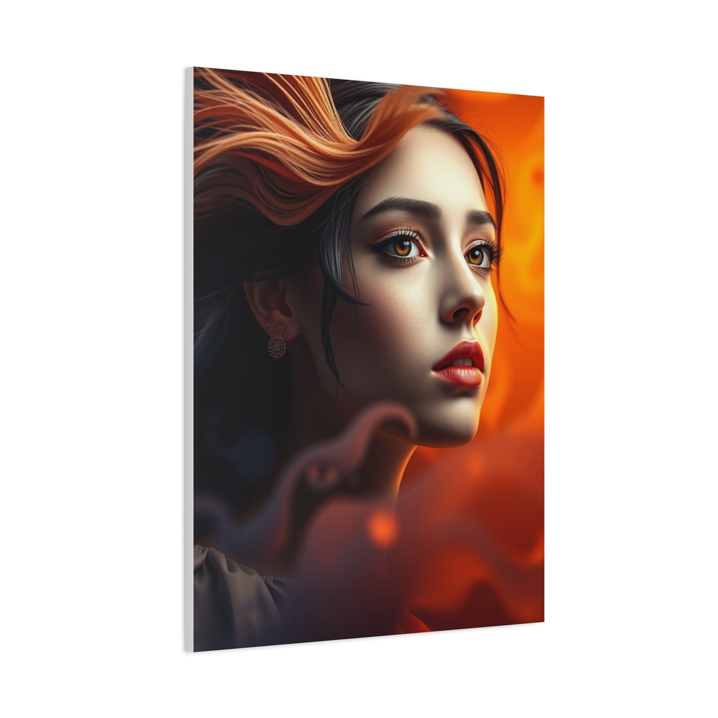 Opulent Sienna Harmony Wall Art & Canvas Print
