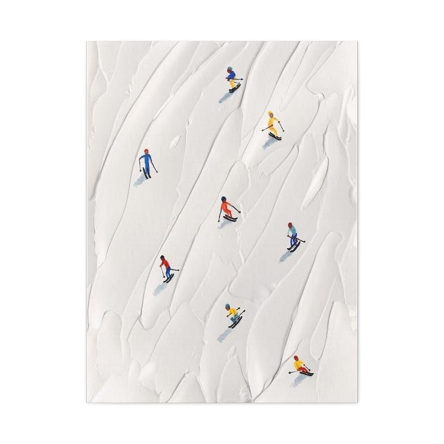 Skiing Art Wall Art & Canvas Prints
