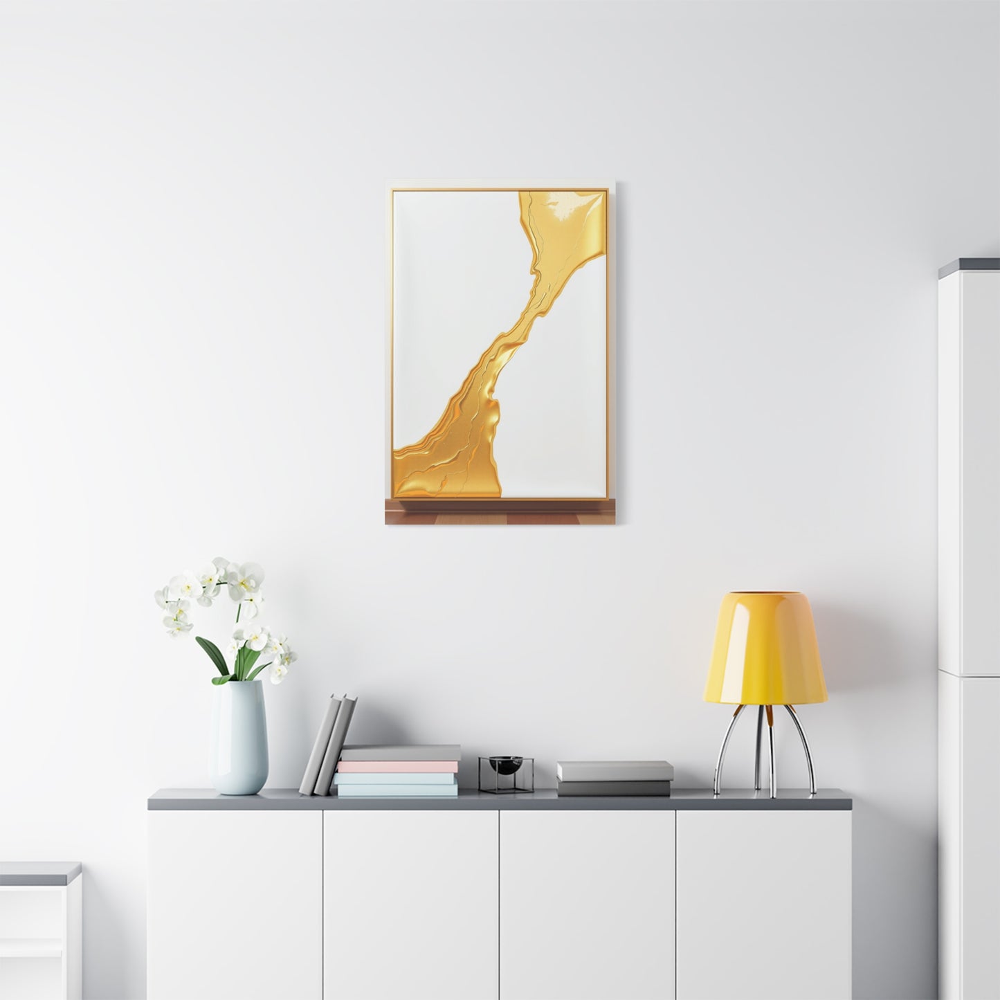 Opulent Alabaster Elegance wall art & canvas print