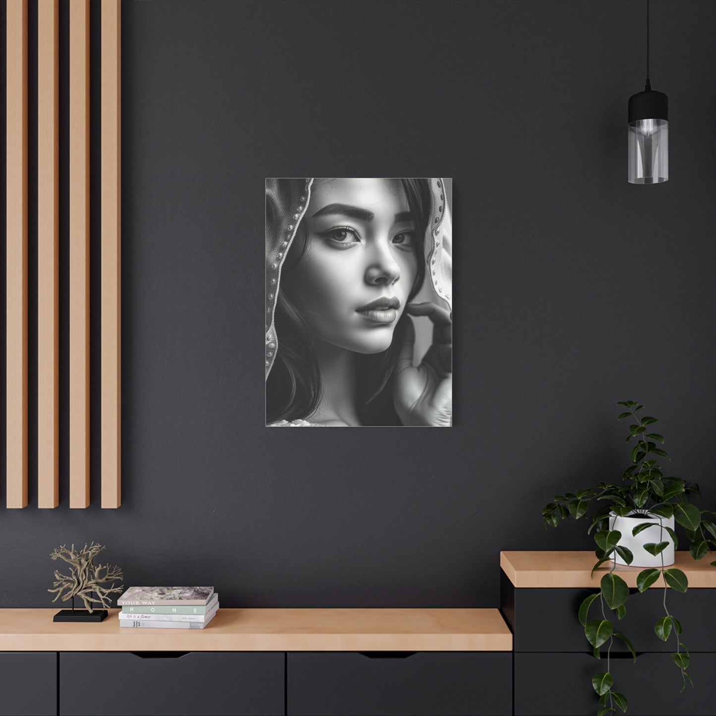 Zenith Noir Canvas Wall Art & Canvas Print
