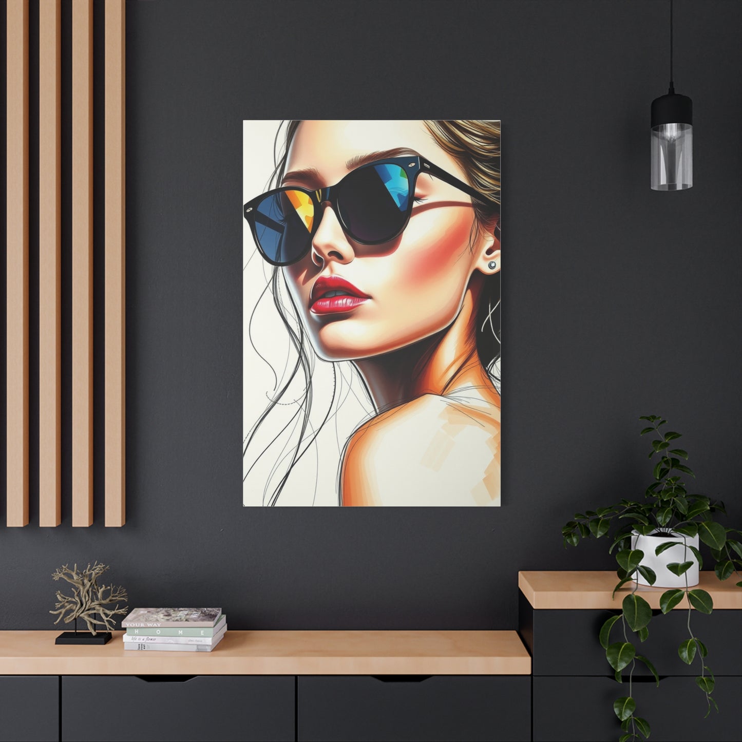 Fashion Illustration & Drawings Art Canvas Art 6 Wall Art & Canvas Print
