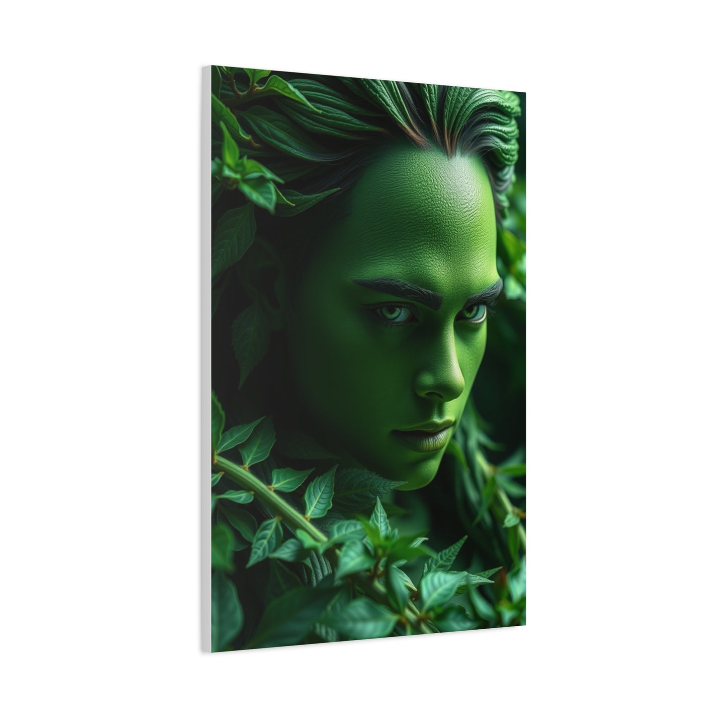 Verdant Elegance Canvas Wall Art & Canvas Print
