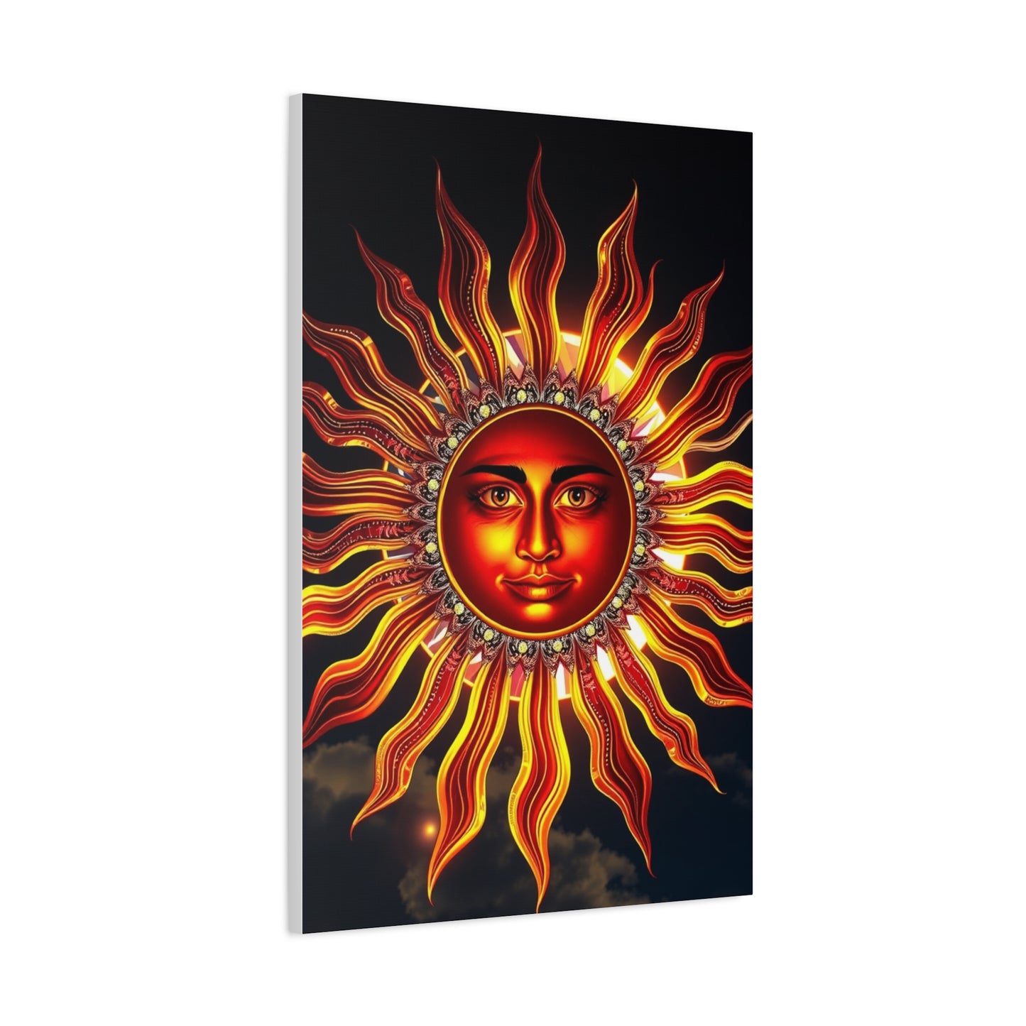 Solar Nocturne Elegance wall art & canvas print