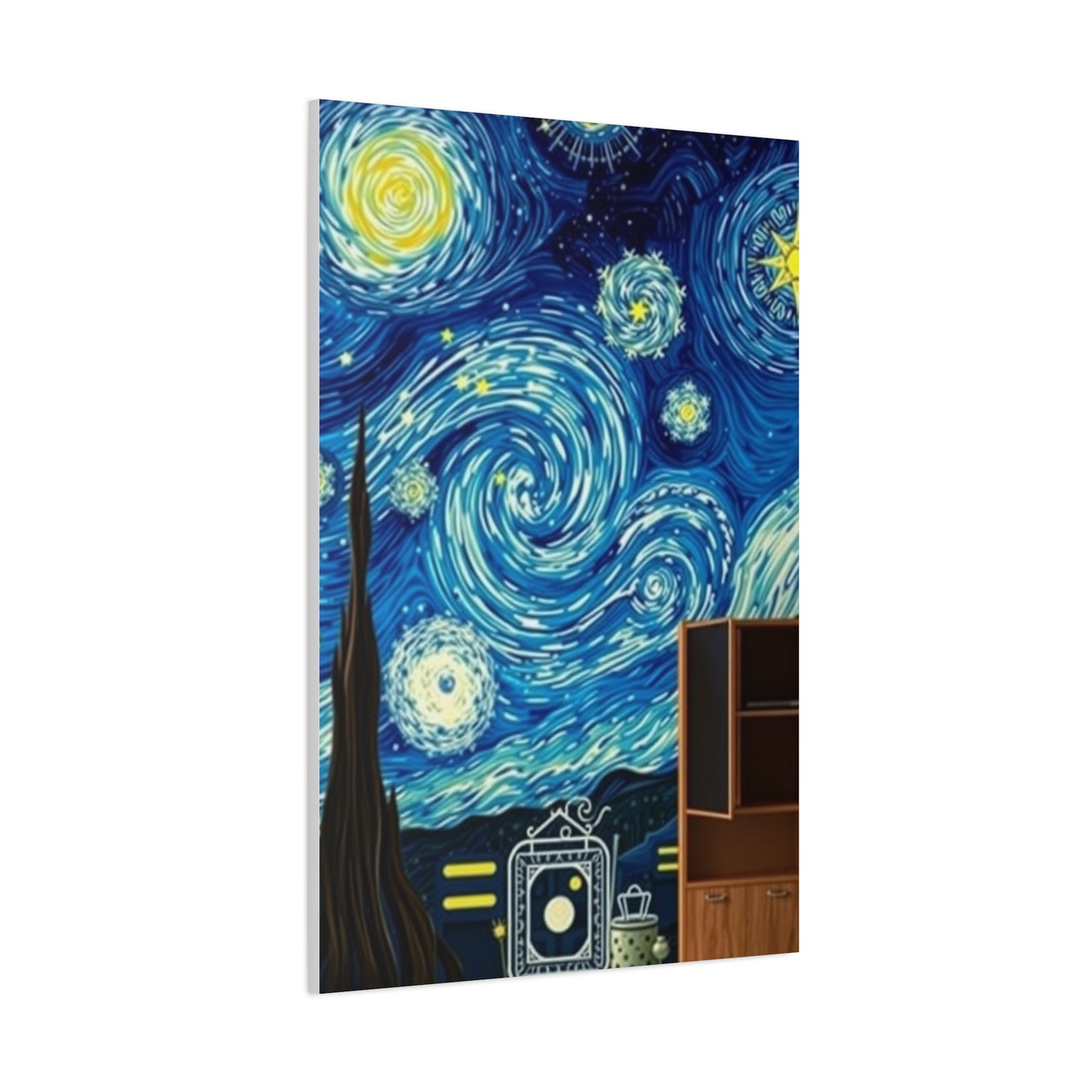 The Starry Night Canvas Art Canvas Art 5 Wall Art & Canvas Print
