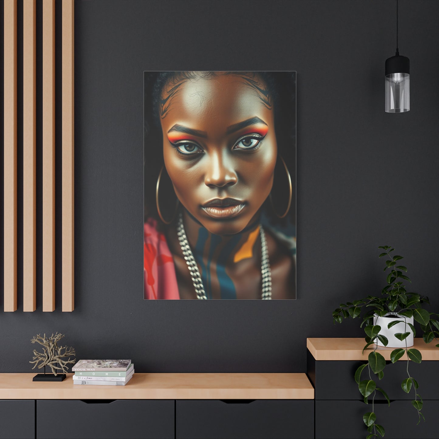 Lady Basquiat Art Premium Canvas 16 Wall Art & Canvas Print