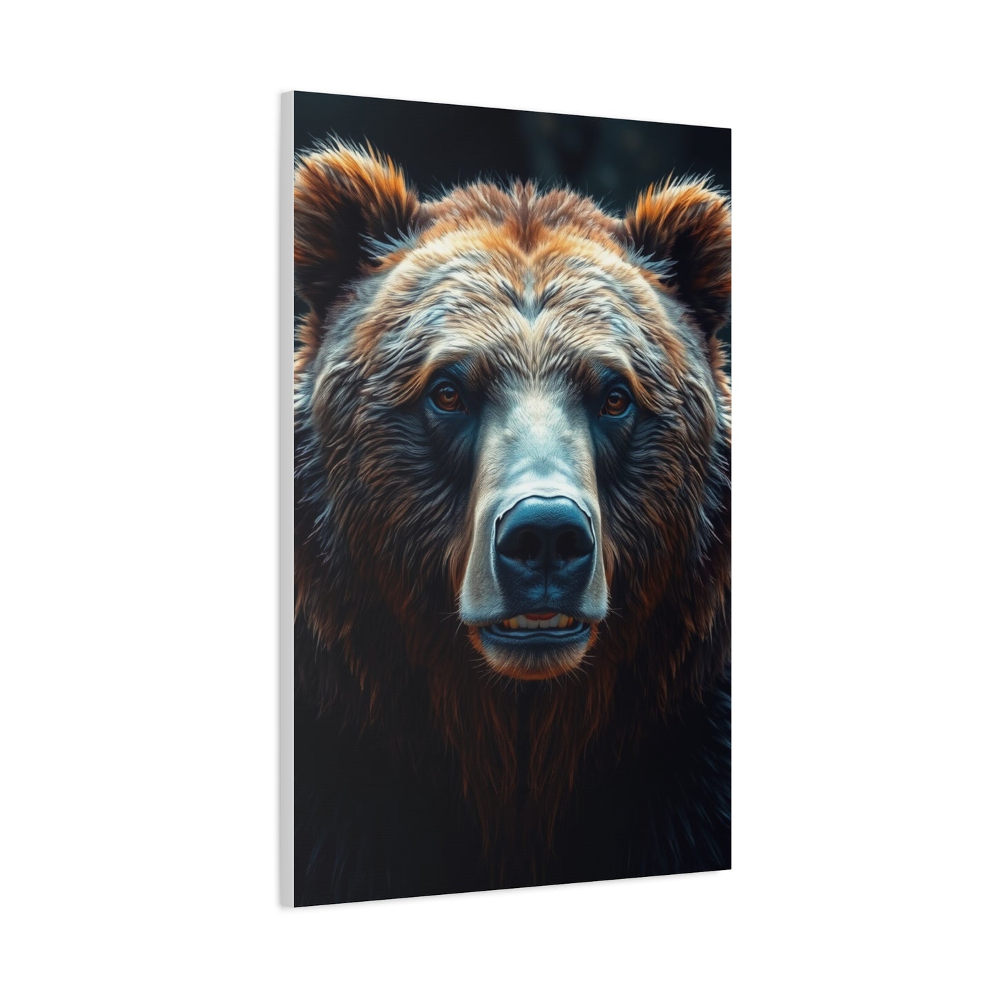Aristocratic Bear Portraiture Wall Art & Canvas Print