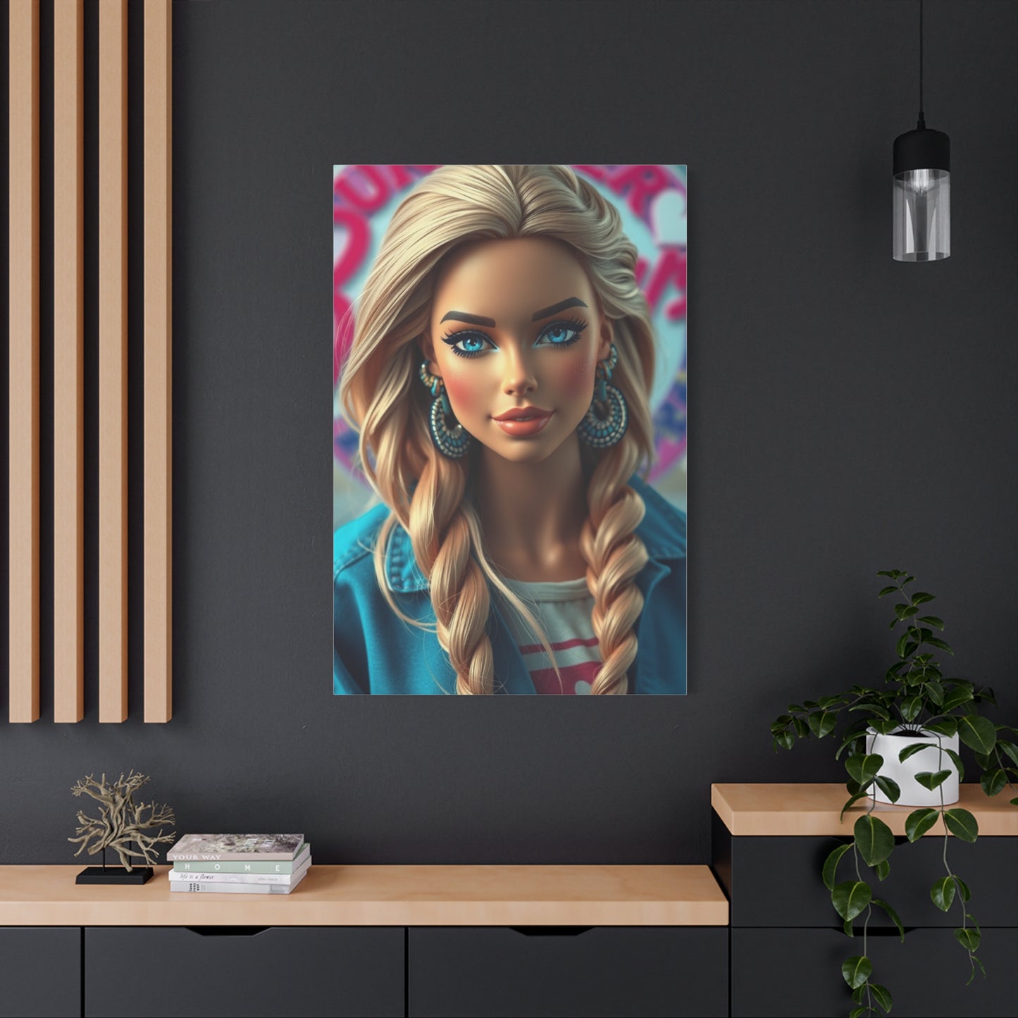 Barbiecore Art Refined Canvas Wall Art & Canvas Print